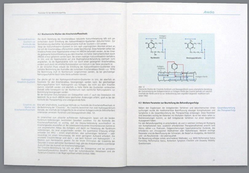 Monographie 'Bisphosphonate' – Wissenschaftliche Grafik (Pharma / Cancer Care)